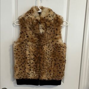 PITC Rabbit Fur Vest size S new